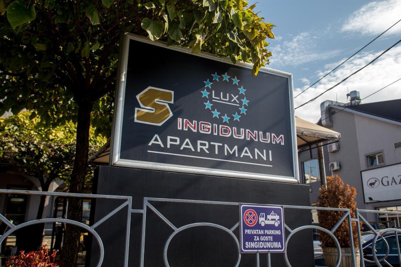 Apartments Singidunum 4 Lux Belgrad Exterior foto